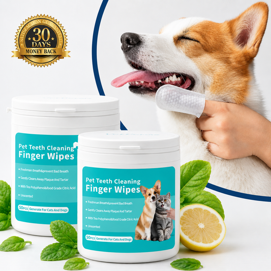 Pet Finger Dental Wipes