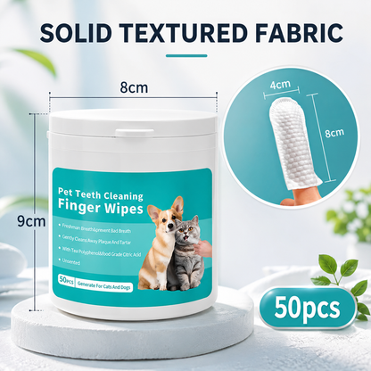 Pet Finger Dental Wipes