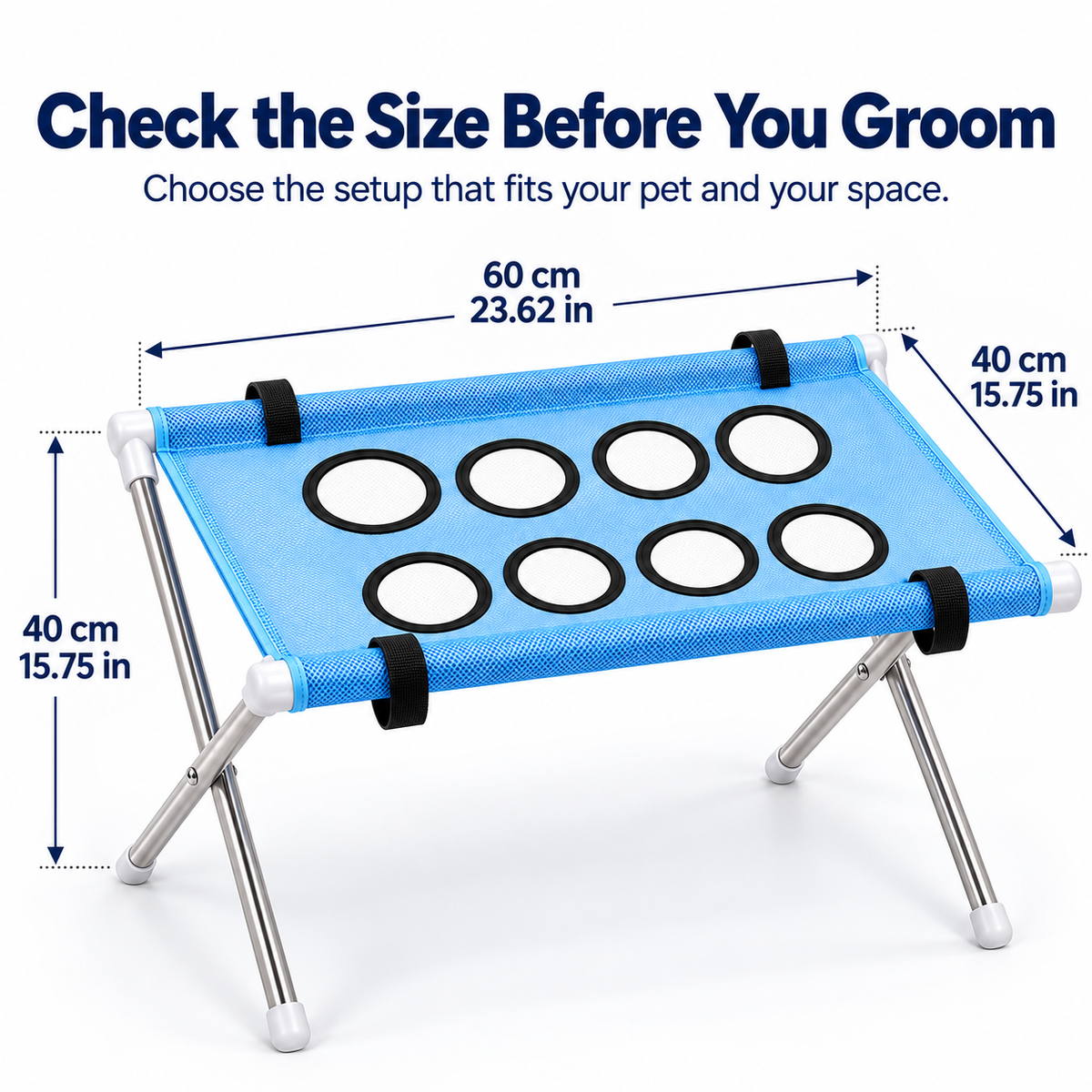 Pet Grooming Hammock Stand