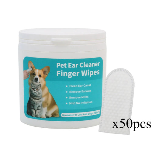 Pet Finger Ear Wipes